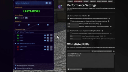 Performance Whitelist Demo